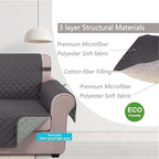 U-NICE HOME Loveseat Sofa Cover - Image 4