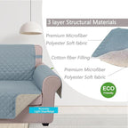 U-NICE HOME Loveseat Sofa Cover - Image 4