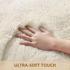Ophanie Runner Rug for Hallway, 2x5 Upgrade Non-Slip Fluffy Soft Bedside Rugs - Image 2
