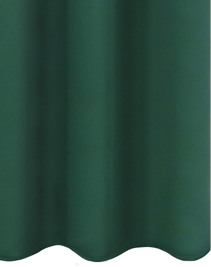 Dark Green Thermal Blackout Curtains/38 x 84 Inch/Set of 2 Panels Room - Image 9