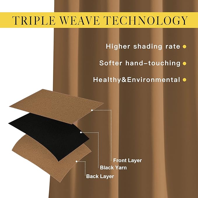 NICETOWN Living Room Curtains 95 inch Long - Image 2