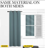 NICETOWN Modern Blackout Curtains Noise Reducing, 2 Panels, W42 x L78 -Inch - Image 6