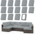 Waterproof Outdoor Cushion Covers, Stretch Patio Slipcovers | UV Resistant by hyha
