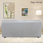 Easy-Going Stretch Oversized Sofa Couch Slipcover Washable Silver Gray | - Image 4