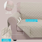 U-NICE HOME Reversible Sofa Cover Couch Cover - Image 3