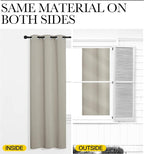 NICETOWN Kitchen Curtains for Decoration, Thermal Insulated Grommet Room - Image 5