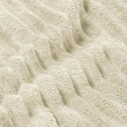 BEDELITE 3D Ribbed Jacquard Beige King Size Blankets - Image 3