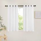 NICETOWN Airy Sheer Window Curtains 54 inch Length by NICETOWN