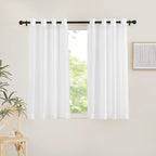 NICETOWN Sheer Curtains for Windows by NICETOWN
