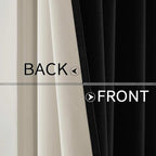 MIULEE 100% Blackout Linen Curtains - Image 6