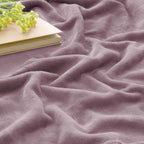 BEDELITE Fleece Blanket Soft Plush Twin Size Blanket Dusky Violet 60"x80" | - Image 4