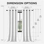 Joydeco 120 inches Long Blackout Curtains 2 Panels Set, Thermal Insulated - Image 9