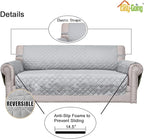 Easy-Going Reversible Loveseat Couch Cover - Image 3