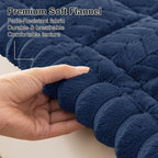 Smiry Couch Cover for Dogs, Non Slip Fuzzy Pet Sofa Arm Covers Washable | Sofa - Image 5