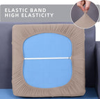 Waterproof Sectional Sofa Cushion Covers, L Shape Couch Slipcovers | L Shape - Image 5