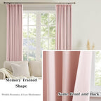 Blackout Curtain Drapes Pleated - Image 6
