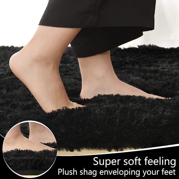 LOCHAS 2x4 Runner Rugs for Hallway, Fluffy Area Rugs for Bedroom - Image 4