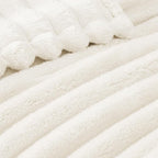 Exclusivo Mezcla Striped Twin Size Fleece Blanket - Image 4