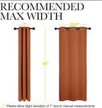 NICETOWN Blackout Halloween Draperies Curtains - Image 7