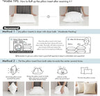 MIULEE 14x22 Inch Throw Pillow Insert - Image 6