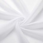 White Valances for Windows, Modern Solid Mini Small Window Curtains for Cafe - Image 9