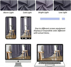 Simplebrand Ava Greyish Purple Blackout Curtains - Image 8