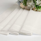 Chyhomenyc Sheer Valances for Windows, Light Filtering Small Window Curtains - Image 4