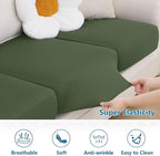 Milk Silk Couch Cushion Covers, Sofa Covers - Image 5