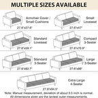 Fixwal Pet and Family Friendly Couch Covers, Washable Non-Slip Dog Mat - Image 7