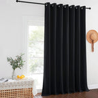 NICETOWN Black Out 132 inch Curtain - Image 2