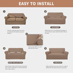 Easy-Going 100% Waterproof Oversized Chair Couch Cover, Stretch Sofa Cover | - Image 5