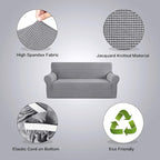 H.VERSAILTEX Stretch Oversized Couch Cover 1 Piece Sofa Slipcovers - Image 4
