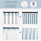 Pinch Pleated Linen Curtains 100% Blackout 84 Inches Long - Image 6