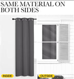 NICETOWN Bedroom Curtains Blackout Drapery Panels, Three Pass Microfiber - Image 5