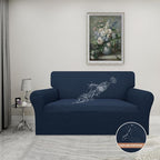 Easy-Going 100% Waterproof Loveseat Couch Cover Stretch Jacquard Sofa Cover | - Image 2