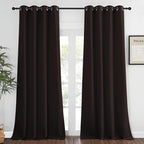 NICETOWN Bedroom Curtain Room Darkening Drapery 102 inches Length by NICETOWN