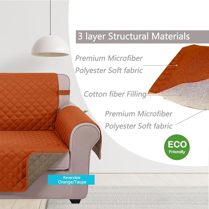 U-NICE HOME Loveseat Sofa Cover - Image 5
