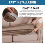 H.VERSAILTEX Velvet Stretch Individual Couch Cushion Cover Plush Cushion - Image 4