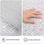Lahome Moroccan Rugs for Entryway 2x3 Small Non-Slip Kitchen Rug Throw - Image 8