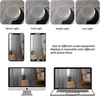 Chyhomenyc Charcoal Grey Sheer Curtains 63 Inches Long 2 Panels, Light - Image 4