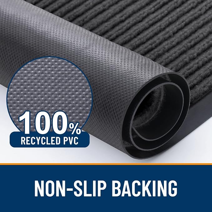 OLANLY Front Door Mat 71x23, Waterproof Heavy-Duty Indoor Outdoor Doormat | - Image 3