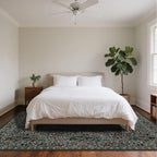 8x10 Washable Area Rugs for Living Room, Stain Resistant Vintage Rugs for - Image 2
