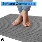 GORILLA GRIP® Ultra Absorbent Front Door Mat Outside Entrance, Traps Dirt and - Image 7