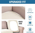 H.VERSAILTEX Super Stretch Individual Seat Sofa Covers Couch Slipcover Sets - Image 6