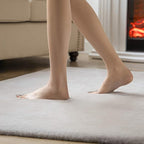 Ashler Faux Fur Rug, Ultra Soft Faux Rabbit Fur, 5 x 7 Feet Rectangle, Machine - Image 4