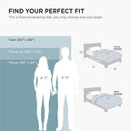 Bedsure GentleSoft Fleece Throw Blanket Blue - Image 9