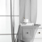 Sheer Curtains 96 Inch Length, Elegant Sheer Curtains - Image 2