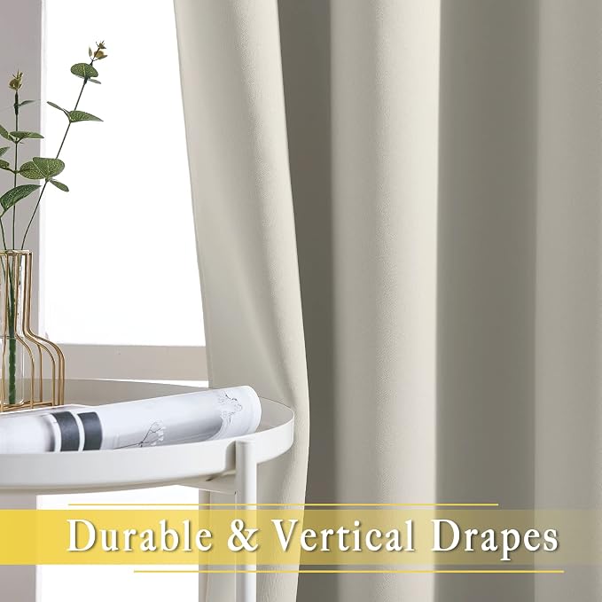 NICETOWN Room Darkening Short Curtain 54 inches Long - Image 6