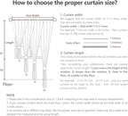 Joydeco Linen Curtains 2 Panel Set, Light Filtering, Ivory Linen Curtains 90 - Image 8