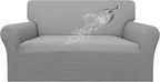 Easy-Going Waterproof Loveseat Couch Cover Stretch Jacquard Sofa Cover | Dual by Easy-Going